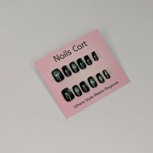 Forest Green Cat Eye