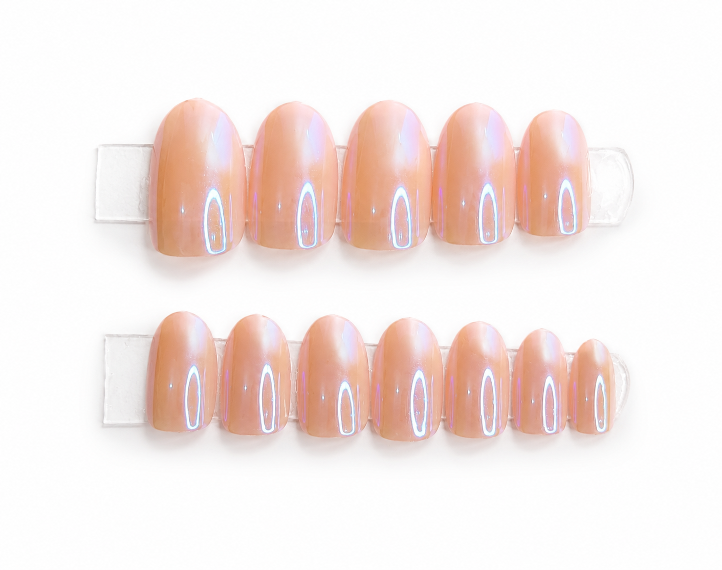 Nude Iridescent Pearl Round