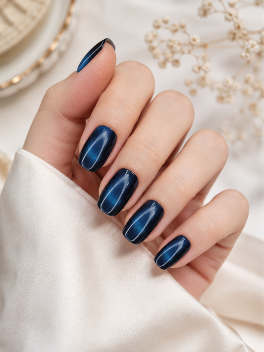 Steel Blue Cat Eye