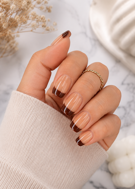 Chocolate French Tip