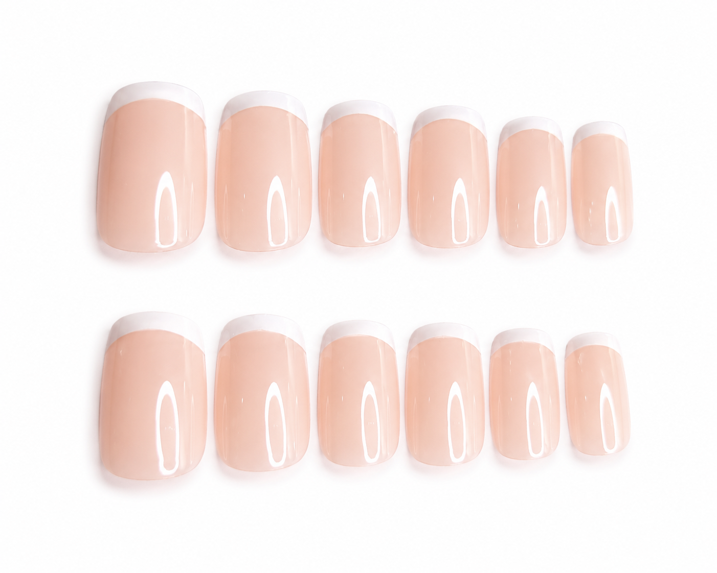 Nude Classic French Tip
