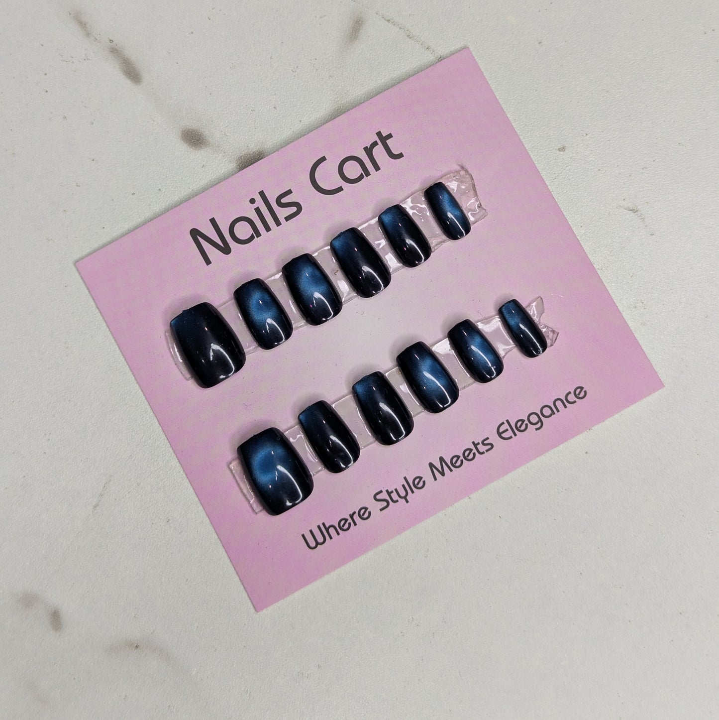 Steel Blue Cat Eye