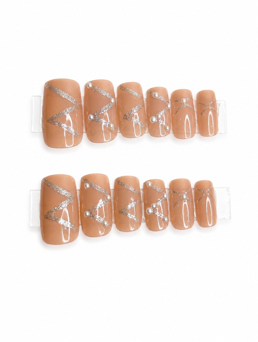 Nude Silver Pearl
